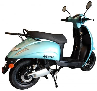 ESCOO Biento elektrische scooter Azore blue